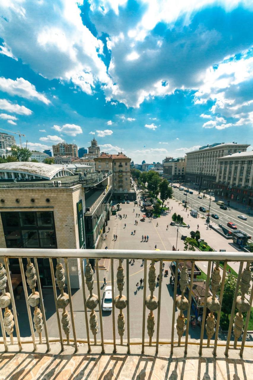 Квартира На Крещатике Kiev Exterior foto